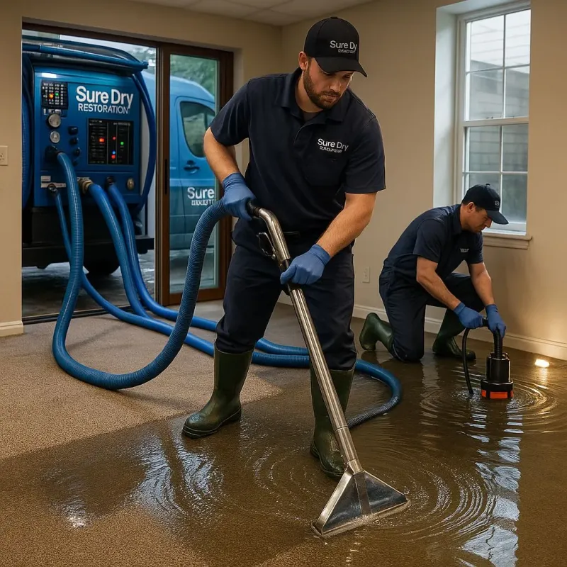 Water Extraction and Removal process in Amboy, WA